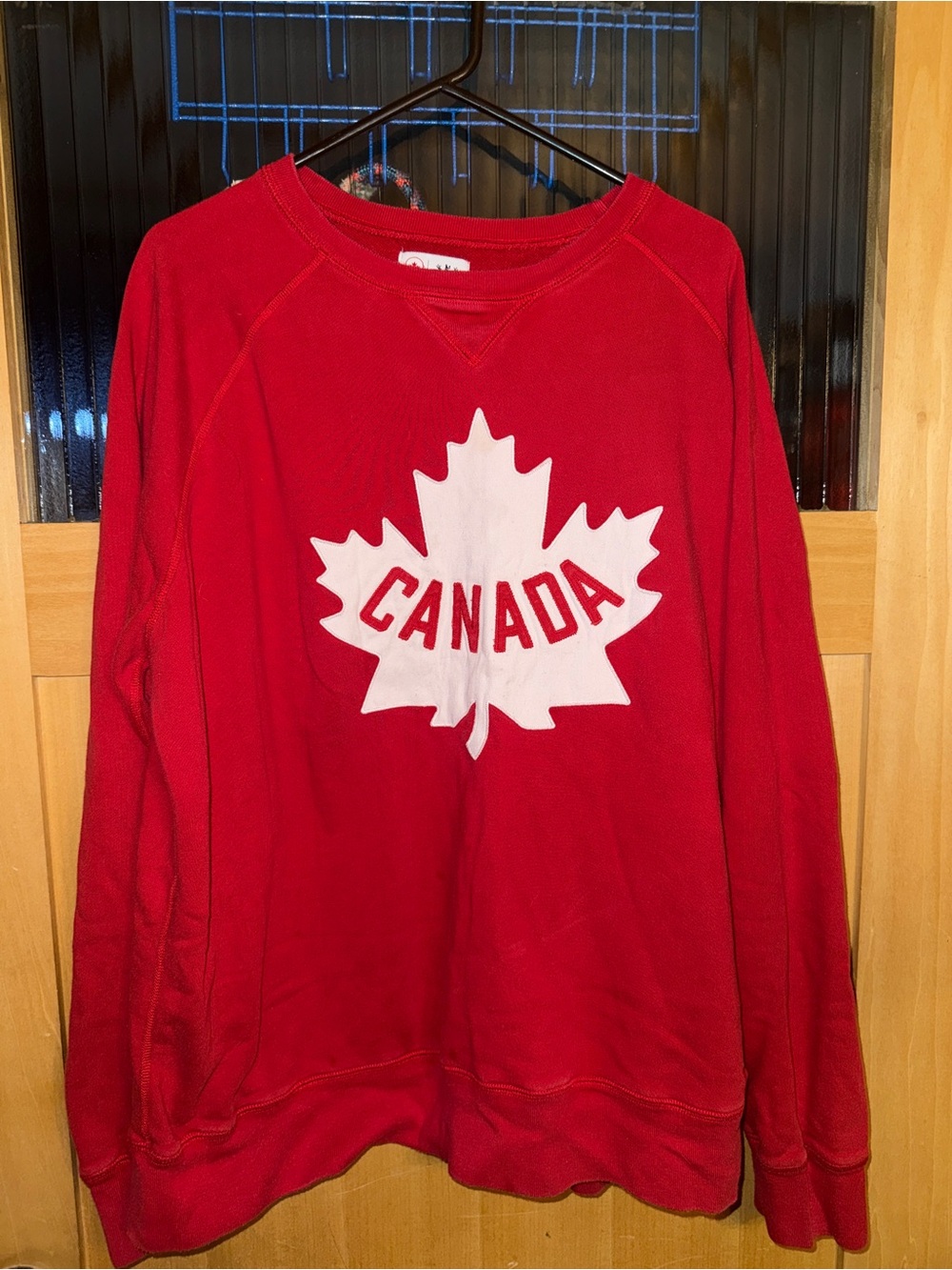 Hudson's Bay Company Canada Olympics Mens Crewneck Sweater XL Red